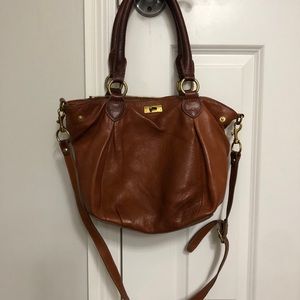 J.Crew leather crossbody handbag